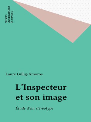 cover image of L'Inspecteur et son image